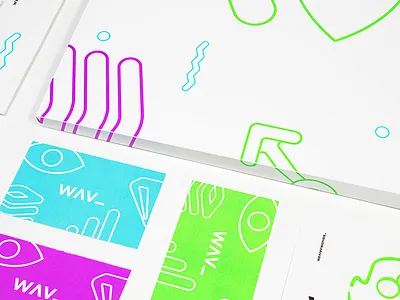 WeAreVisionists agency bold branding clean fluor icon minimal rgb startup striking visionists visionnaires