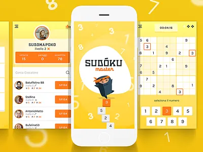 Sudoku app design mobile ui play user interface ux. sudoku