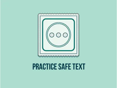 Safe Text awesome colors cool design illustration safe texts