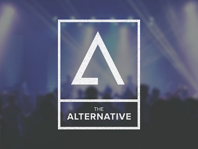 The Alternative - Logo branding identity logo ministry