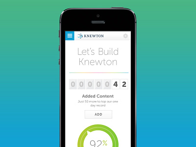 Adaptive Learning Product data viz. data visualization design education gradients infographics mobile product design