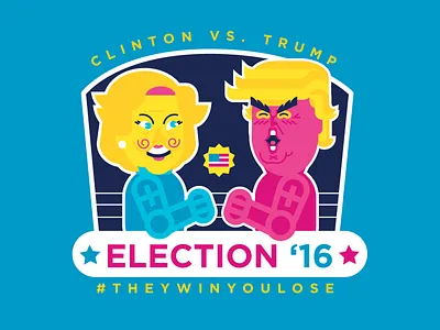 ROCK 'EM, SUCKERS clinton debate donald trump hillary president trump