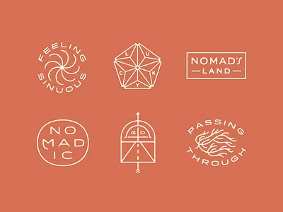 Desert Flash arrow desert flash line drawing lucky nomadic screensprint simple star tattoo tumbleweed