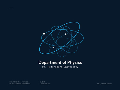 Department of Physics logo physics university