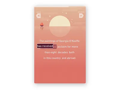 Sunset Syntax Game boat elevate game sunset syntax ui