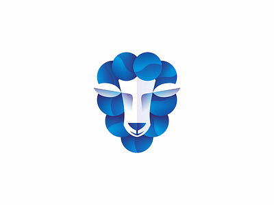 Sheep icon illustration logo symbol