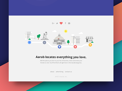 Aarab app landing page app application icon identity landingpage