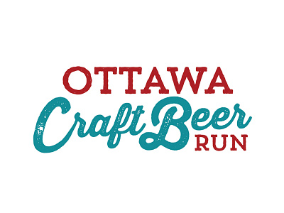 Ottawa Craft Beer Run branding craft beer design logo ottawa