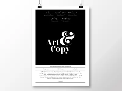 Art & Copy dutch grid layout swiss typography