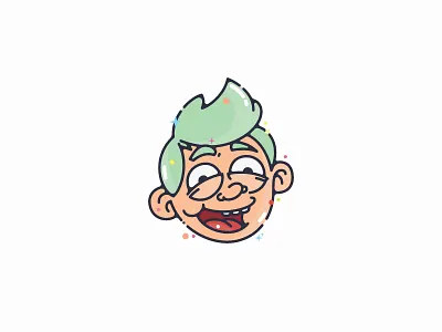 Smile icon logo minimal smile symbol vector