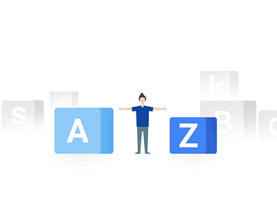 Google Trips, Places A - Z google google trips illustration material design travel