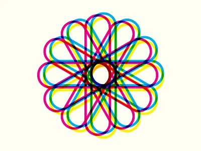 CMYK cmyk color expoloration fun geometry