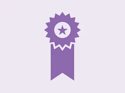 You're the best! acheivement design encouragement first place icon purple ui winner
