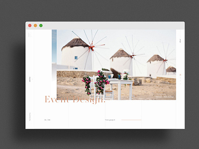 Evnt Website angelosbotsis athens css events greece mimimal ui ux web webdesign website wip