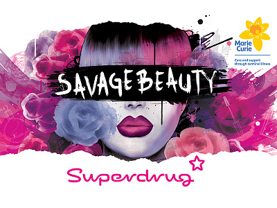 Event Identity beauty branding design fashion flowers grunge identity illustration paint texture