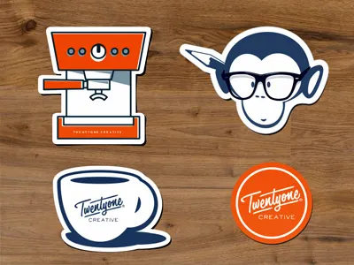 Twentyonecreative Stickers coffee creative custom stickers espresso free stickers rebound sticker mule twentyonecreative