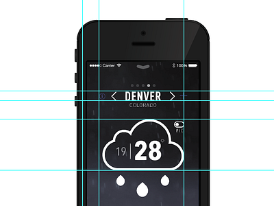 Weather UI dashboard ios ui weather