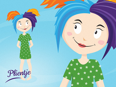 Character Illustration Plientje character illustration