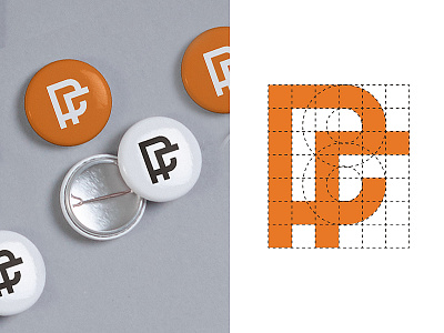 PF Monogram Logo Exploration pt I brand f identity lettermark logo mark monogram p pf