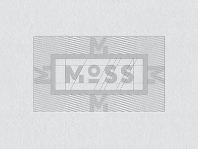 MOSS - Logo design design grid interior logo