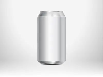 White can vector adobe can icon illustrator template vector white