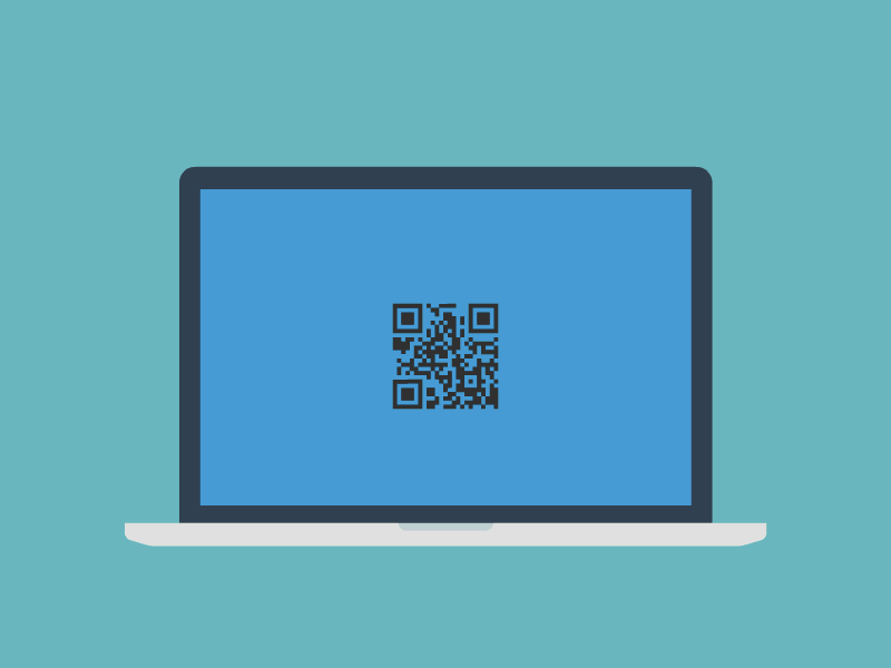 "Change the story" animation desktop interaction mobile qrcode