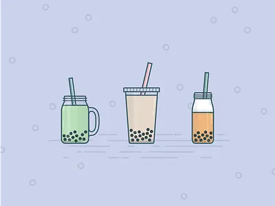Bobalife boba bobalife illustration milk tea vector