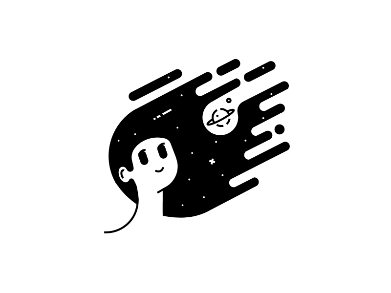 Space love trilogy dream freedom girl hand human infinity love pixie planet space spirit stars