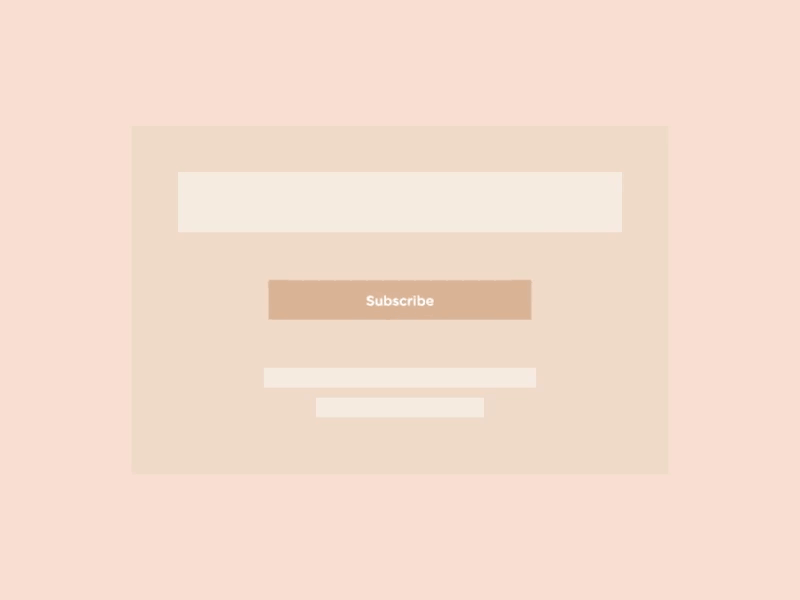 Daily UI - Subscribe after effects animation button daily ui email minimal notification subscribe ui user