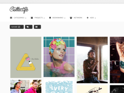 Collectif back end database front end ui vendors database