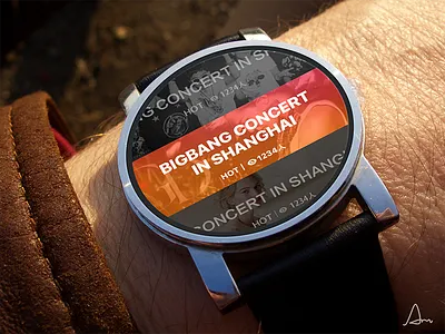 Moto 360__the interface of JUZI ENTERTAINMENT entertainment interface moto 360 watch