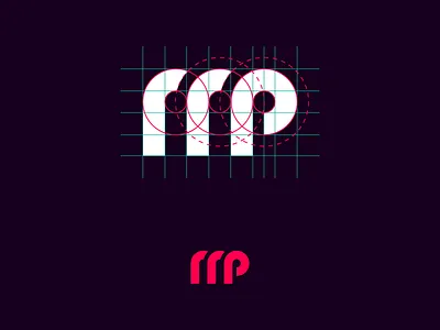 MP Monogram branding broker grid identity logo logomark monogram