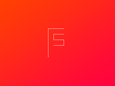 Experimental × FS monogram 01 experimental exploration fs letter monogram typography