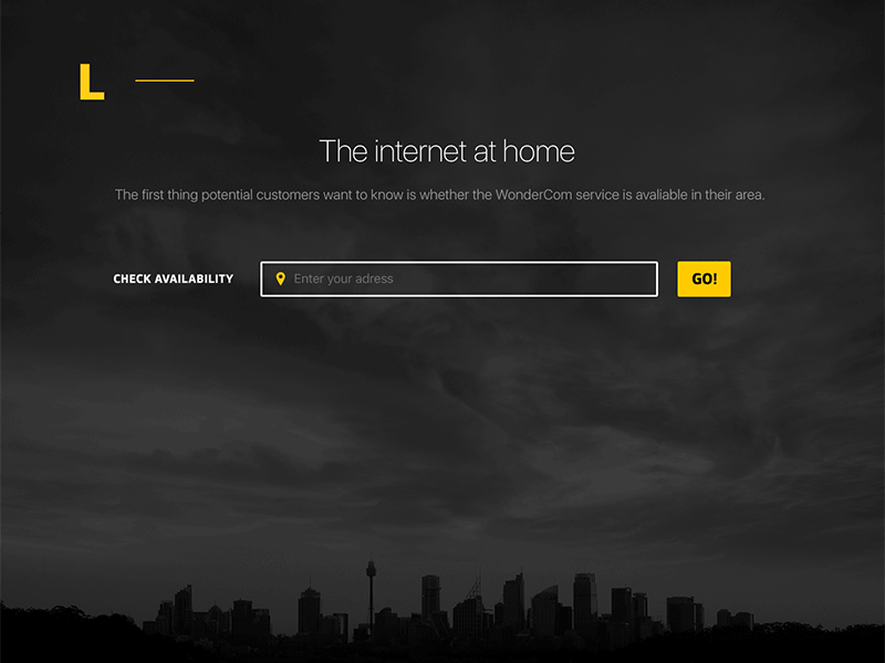 Wondercom adress black isp telecom yellow