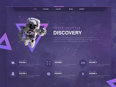 Space Shuttle Discovery clean dark skin galaxy hcm nam space website