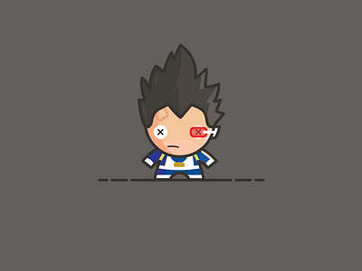 Vegeta - Voodoo Doll Series - Dragon Ball Z Saga dragonball dragonball z illustration kamehameha son goku supersaiyen vector vegeta