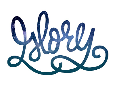 Glory bastille glory god hand lettering lettering music worship