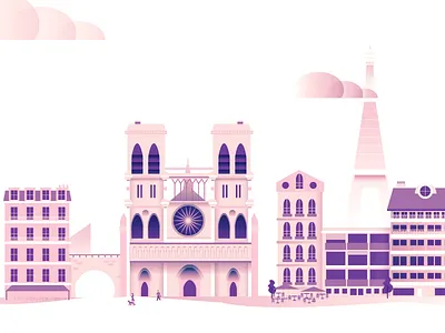 Paris 2 city hausmanien louvre paris skyline tour eiffel