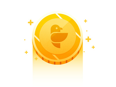 Presumi credits! coins credit gold icons illustration inspiration onboarding presumi sparkle vector