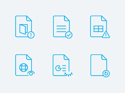 Documents doc document excel icon outline powerpoint web word