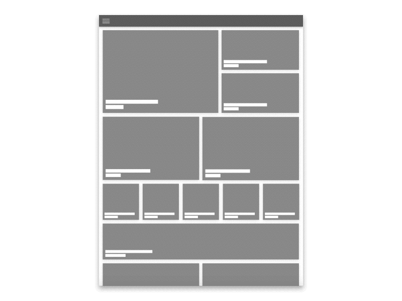 Principle Wireframe cards lofi wireframe media principle tablet