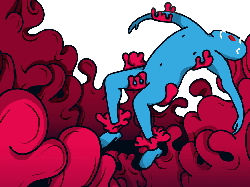 f l o a t i n g • n o t • s i n k i n g cwb floating hoje illustration lucaos lucas luquetc not sinking