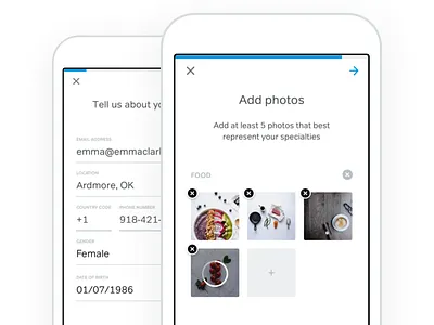 Get ready for Assignments 500px app assignment details form input ios iphone ui upload ux white