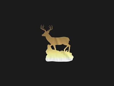 Wildlife Supply Co Logo V2 branding deer design designing logo nature wildlife