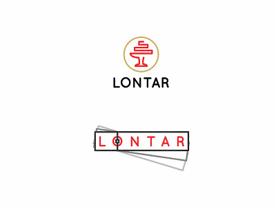 Lontar graphic design illustration logo