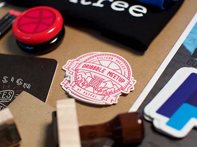 Silicon Valley Meetup Throwback banner crest logo photography stamp sticker stroke swag tbt vector