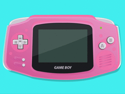 Lets Play!~ (2016 made in illustrator & after effects) adventure debut dribbble game gameboy hello pixel thanks video