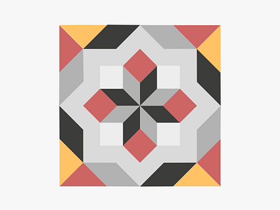 Tile #1 - Doctor Dou art barcelona design floor graphic illustration modernism tile