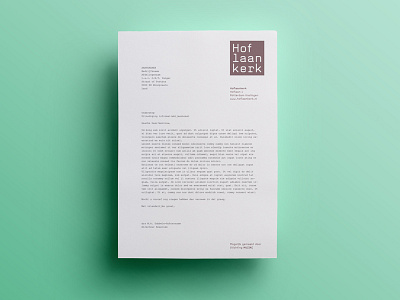 MUZIKC Identity letterhead stationery