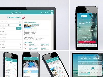 Lowcostholidays app design app appdesign brighton england holidays iphone lowcostholidays mobile travel uidesign uk uxdesign